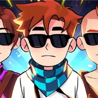 Sticker 🖤Рома/лололошка💙 - 9