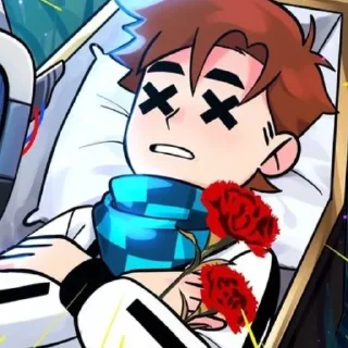 Sticker 🖤Рома/лололошка💙 - 6