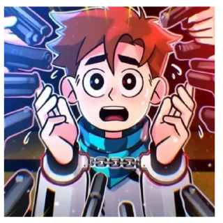 Sticker 🖤Рома/лололошка💙 - 8