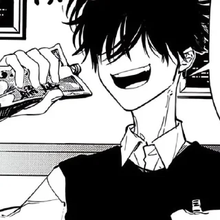 Стикер 50 оттенков серого Рона - 10