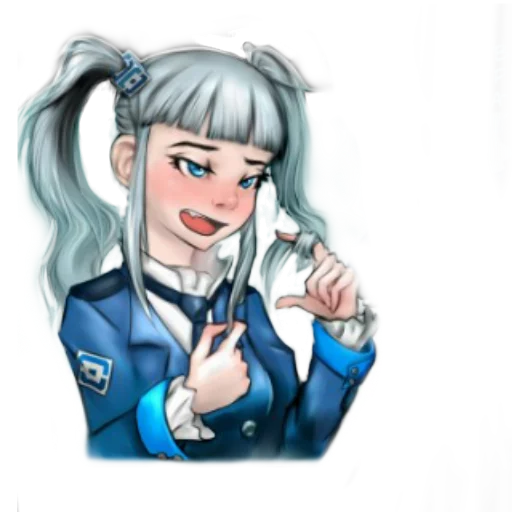 аниме человеческое лицо мультфильм