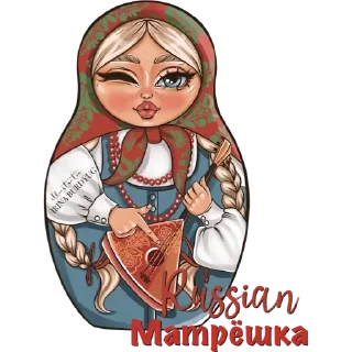 Стикер Россия - 3