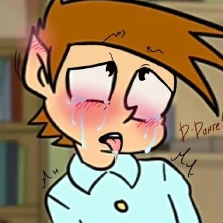 Стикер Яой 13 чебурашек - 10