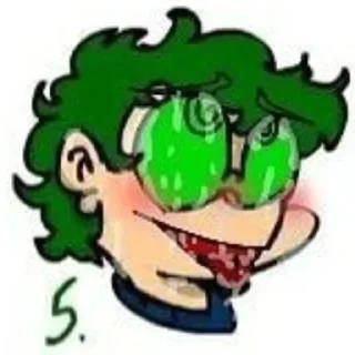 Стикер Яой 13 чебурашек - 7