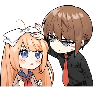 Стикер Рой и Савайи @Nyasticks - 9