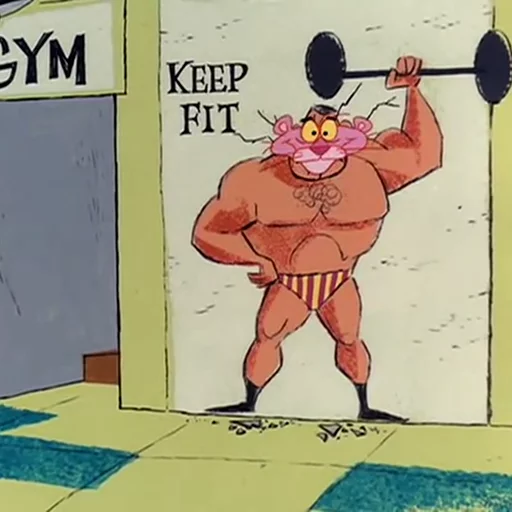 Sticker Розовая Пантера - 10