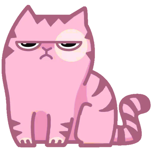 Sticker Rozoviymikrochel - 1