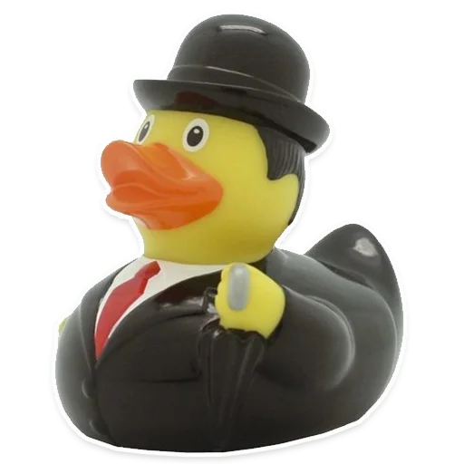 Стикер Резиновая уточка вместо слов - 10