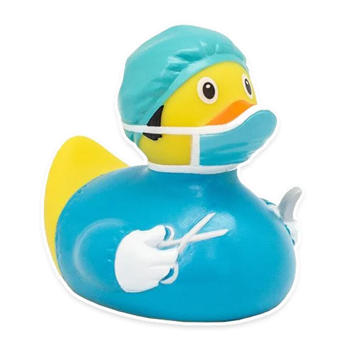 Стикер Резиновая уточка вместо слов - 6