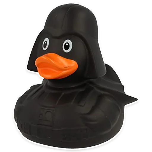 Стикер Резиновая уточка вместо слов - 0