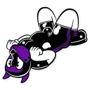 Sticker Rubber TheNibbles - Purple Edition - 4