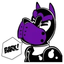 Sticker Rubber TheNibbles - Purple Edition - 0