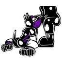 Sticker Rubber TheNibbles - Purple Edition - 7