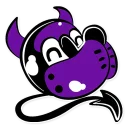 Sticker Rubber TheNibbles - Purple Edition - 10