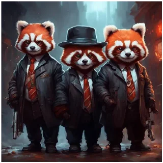 Sticker Рубиновая Панда - 7