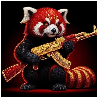 Sticker Рубиновая Панда - 3