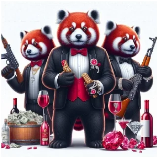 Sticker Рубиновая Панда - 11