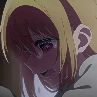 Стикер Rᴜʙʏ Hᴏsʜɪɴᴏ💋 @OshiNoKo_wc - 10