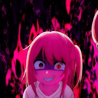 Стикер @miwa_stickers - 𝗥𝘂𝗯𝘆 𝗛𝗼𝘀𝗵𝗶𝗻𝗼 - 2