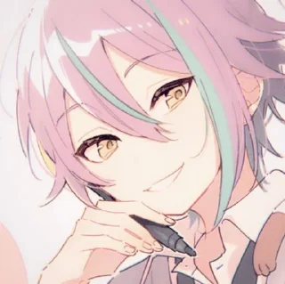 Стикер ✧⃝𝆹𝅥𝆹𝅥꒰ྀི𝙍𝙪𝙞 𝙆𝙖𝙢𝙞𝙨𝙝𝙞𝙧𝙤𓈒𝆹𝅥𝆹𝅥 ¿¿  @lustonrail ✩ - 8