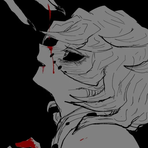 illustration sketch anime