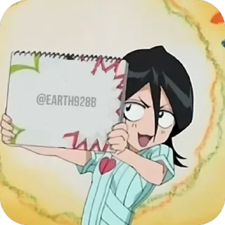 Sticker Rukia Kuchiki • @Earth928B - 1