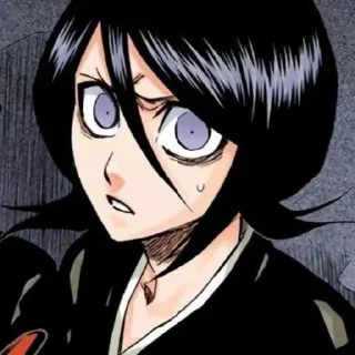 Sticker Rukia Kuchiki by @mikuStcikers - 4