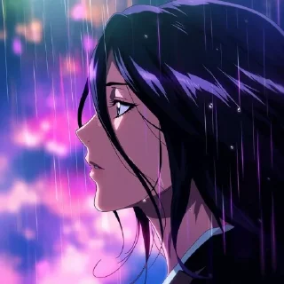 Sticker Rukia Kuchiki by @mikuStcikers - 2