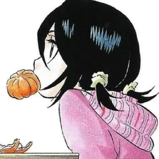 Sticker Rukia Kuchiki by @mikuStcikers - 9