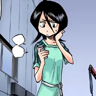 Sticker Rukia Kuchiki by @mikuStcikers - 8