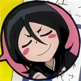Sticker Rukia Kuchiki by @mikuStcikers - 5