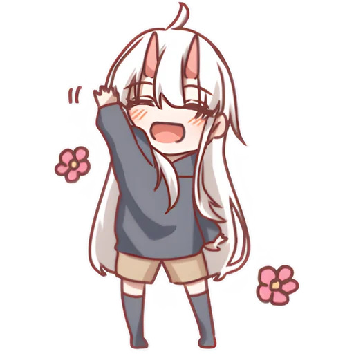 Стикер Руна-тян @nyasticks - 2