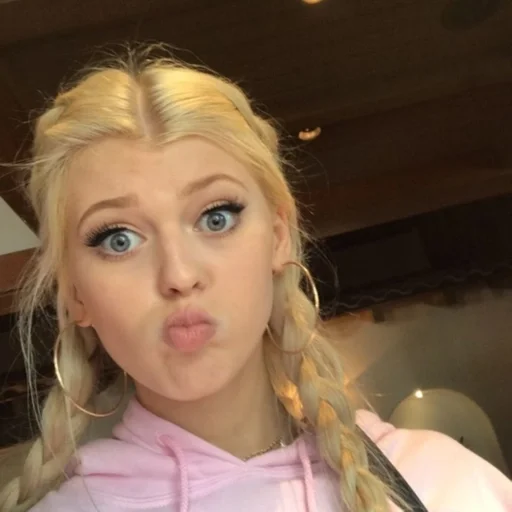 person human face blond