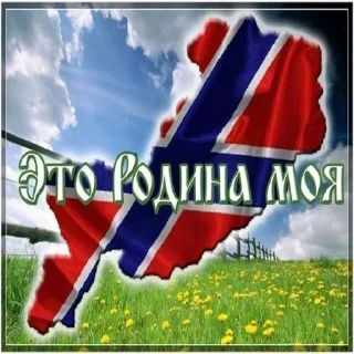 Sticker Русский Донбасс - 1