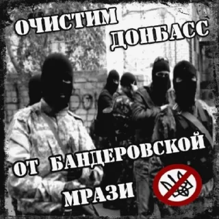 Sticker Русский Донбасс - 4