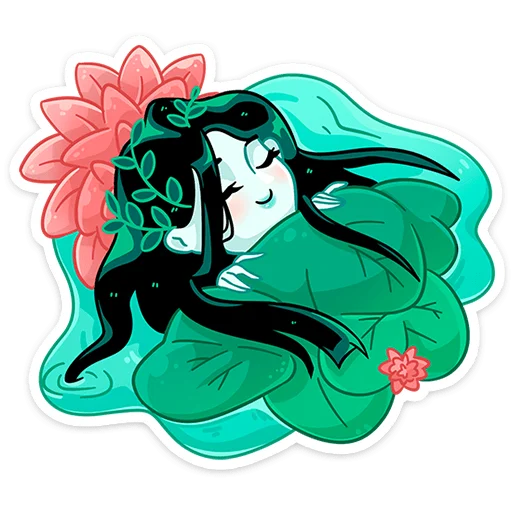 Sticker RusalkaLesyaNyasticks - 1