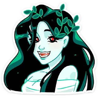 Sticker Русалка Леся @Nyasticks - 3