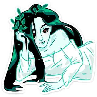 Sticker Русалка Леся @Nyasticks - 4