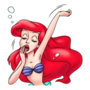 Стикер Русалочка - 10