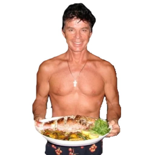 Человек мужчина фаст-фуд