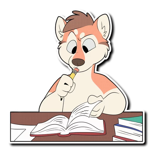 Sticker RussellTheShibe - 1