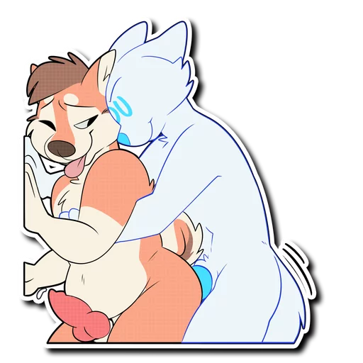 Sticker RussellTheShibe - 1