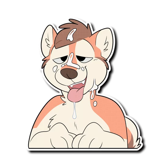 Стикер RussellTheShibe - 1