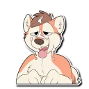 Стикер Russell the Shibe! - 0