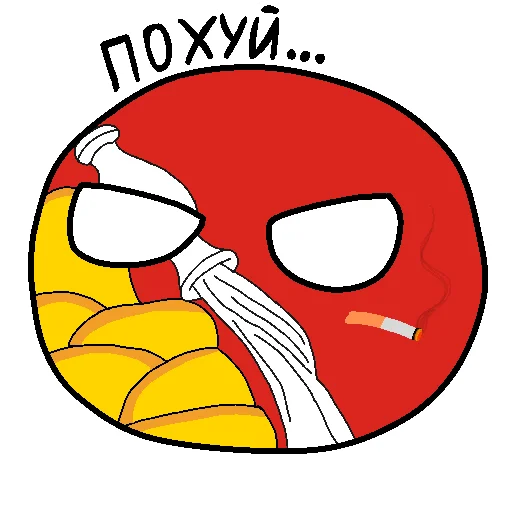 Sticker Россия в Countryballs - 6