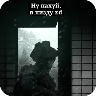 Стикер ПОХУЙ - 1