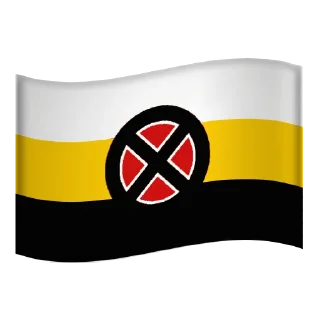 Стикер национальное движение России - 2