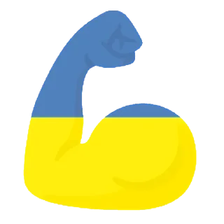 Стикер Russian-Ukrainian Peace Action: @RUS_UKR47 - 1