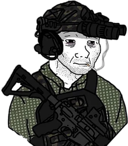 Sticker Русский Воин - Мир Во Всем Мире - 5