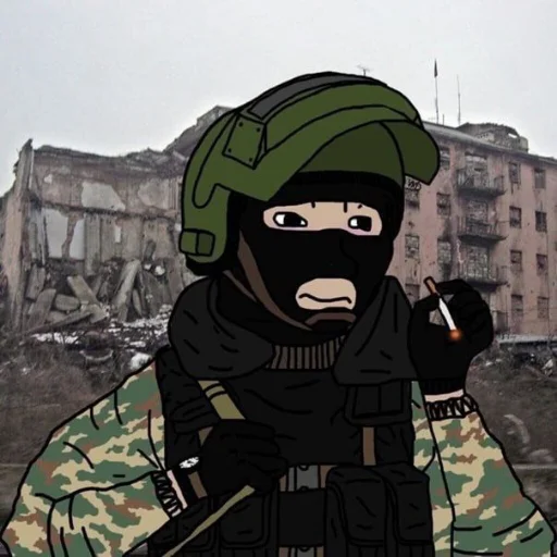 Sticker Русский Воин - Мир Во Всем Мире - 4